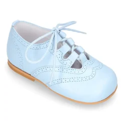 Zapatito inglesito clásico niño en piel NAPA SUAVE colores clásicos.