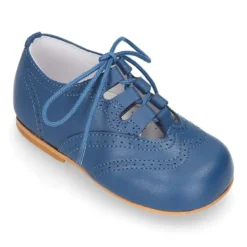 Zapatito inglesito clásico niño en piel NAPA SUAVE colores clásicos.