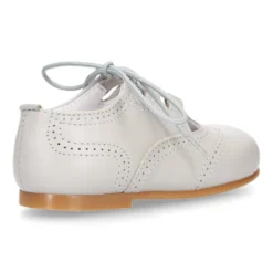 Zapatito niños tipo inglesito clásico en piel NAPA.