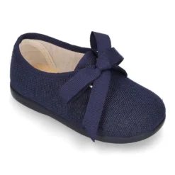 Zapatito niño tipo Blucher en LINO para peques.