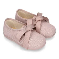 Zapatito niño tipo Blucher en LINO para peques.