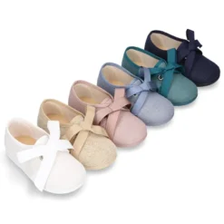 Zapatito niño tipo Blucher en LINO para peques.