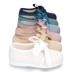 Zapatito niño tipo Blucher en LINO para peques.