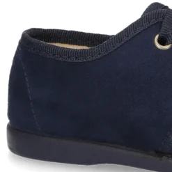 Zapatito tipo Blucher con lazos en Serratex para peques.