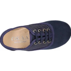 Zapatito tipo Blucher en Serratex combinado MIL PUNTOS.