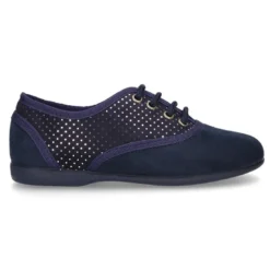 Zapatito tipo Blucher en Serratex combinado MIL PUNTOS.