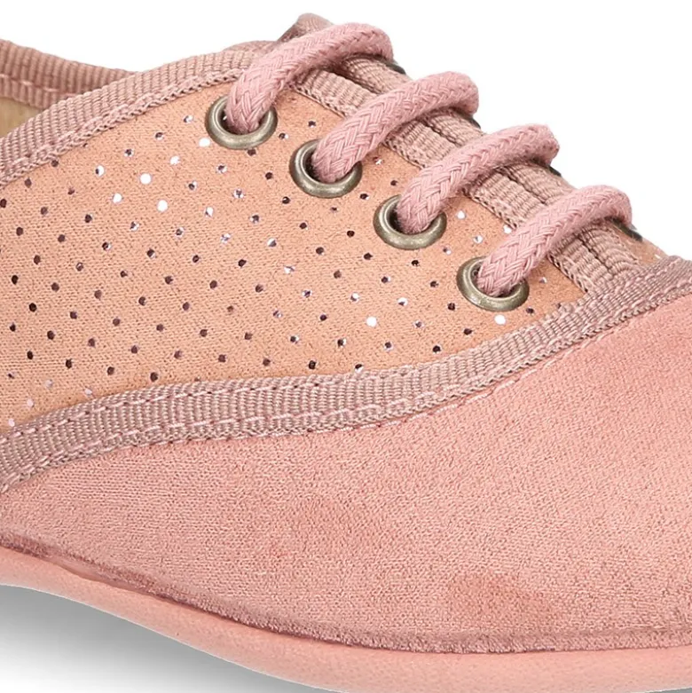 Zapatito tipo Blucher en Serratex combinado MIL PUNTOS.