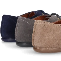 Zapatito tipo Blucher Niño y Niña en piel serraje.