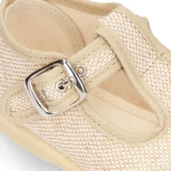 Zapatito tipo Pepito en LINO para peques.