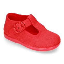 Zapatito tipo Pepito en LINO para peques.