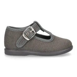 Zapatito tipo Pepito en LINO para peques.