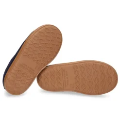 Zapato blucher para niño con cordones y picados en piel serraje