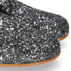 Zapato Niña tipo Blucher estilizado en GLITTER.