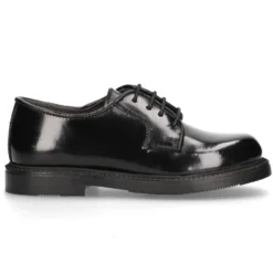 Zapato tipo blucher con cordones en piel antik
