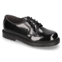 Zapato tipo blucher con cordones en piel antik