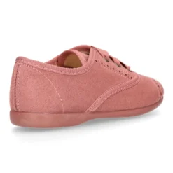 Zapato tipo BLUCHER niños en Serratex MAQUILLAJE con picados.