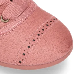 Zapato tipo BLUCHER niños en Serratex MAQUILLAJE con picados.