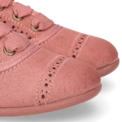 Zapato tipo BLUCHER niños en Serratex MAQUILLAJE con picados.