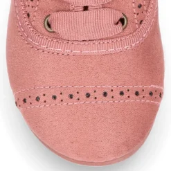 Zapato tipo BLUCHER niños en Serratex MAQUILLAJE con picados.