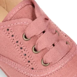 Zapato tipo BLUCHER niños en Serratex MAQUILLAJE con picados.