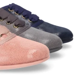 Zapato tipo BLUCHER niños en Serratex estampado.